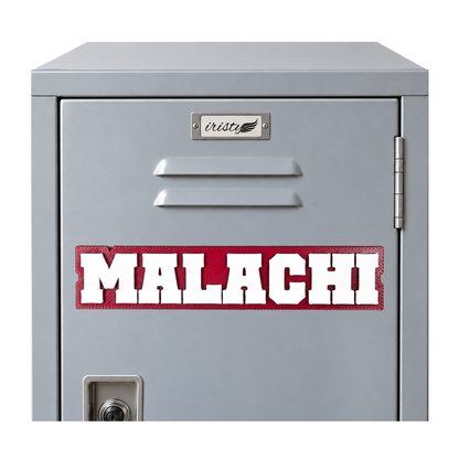 Personalized Name Magnet for Fridges, Lockers, Whiteboards and More Style 43