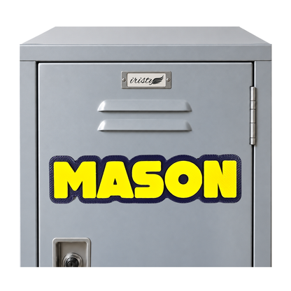 Personalized Name Magnet for Fridges, Lockers, Whiteboards and More Style 45