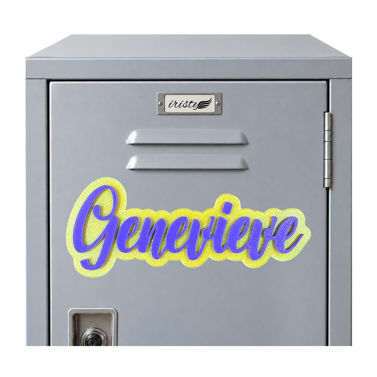 Personalized Name Magnet for Fridges, Lockers, Whiteboards and More Style 48