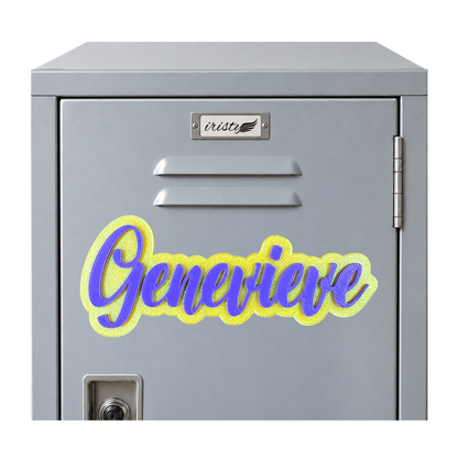 Personalized Name Magnet for Fridges, Lockers, Whiteboards and More Style 48