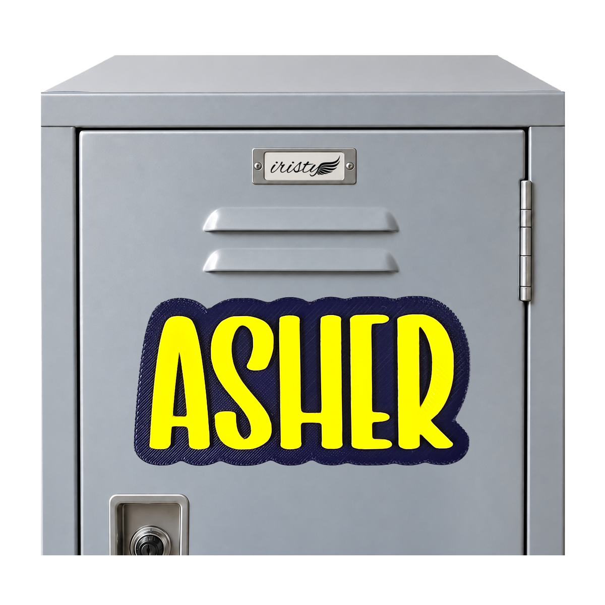 Personalized Name Magnet for Fridges, Lockers, Whiteboards and More