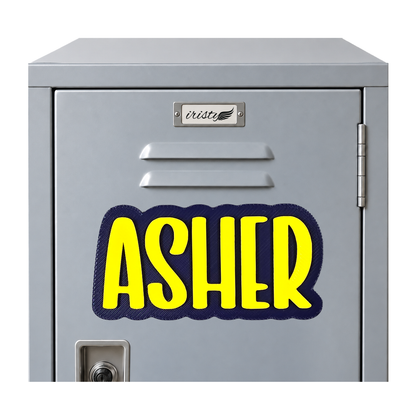 Personalized Name Magnet for Fridges, Lockers, Whiteboards and More