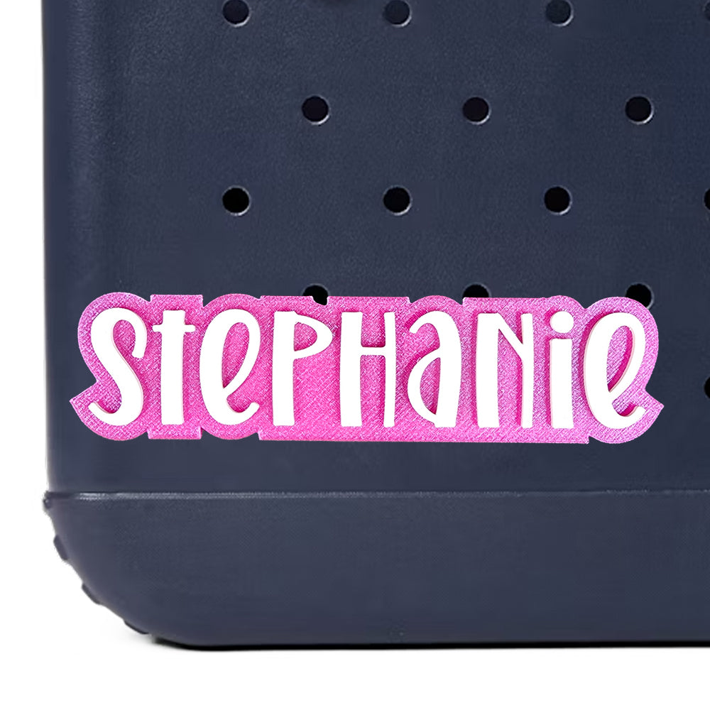 Funky Style Custom Name Bag Charm for Bogg Bag and Simple Modern (Copy)