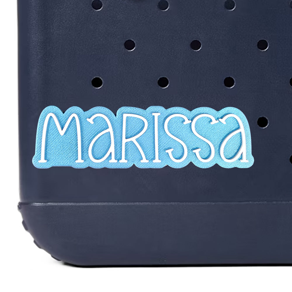 Enchanted Style Custom Name Bag Charm for Bogg Bag and Simple Modern