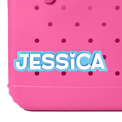 Bold and Sweet Custom Name Bag Charm for Bogg Bag and Simple Modern