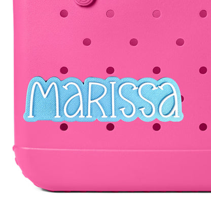 Enchanted Style Custom Name Bag Charm for Bogg Bag and Simple Modern