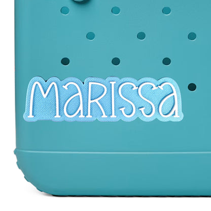 Enchanted Style Custom Name Bag Charm for Bogg Bag and Simple Modern