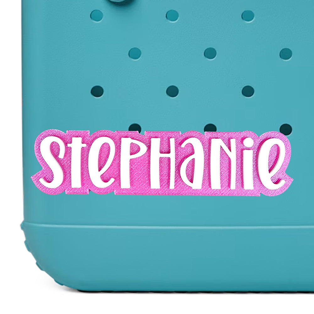 Funky Style Custom Name Bag Charm for Bogg Bag and Simple Modern (Copy)