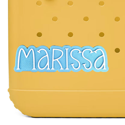 Enchanted Style Custom Name Bag Charm for Bogg Bag and Simple Modern